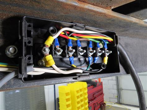 trailer brake wiring junction box|trailer junction box wiring diagram.